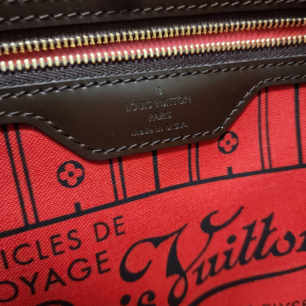 LIKE NEW Louis Vuitton GM Neverfull Large Tote Bag - Picture 12 of 16